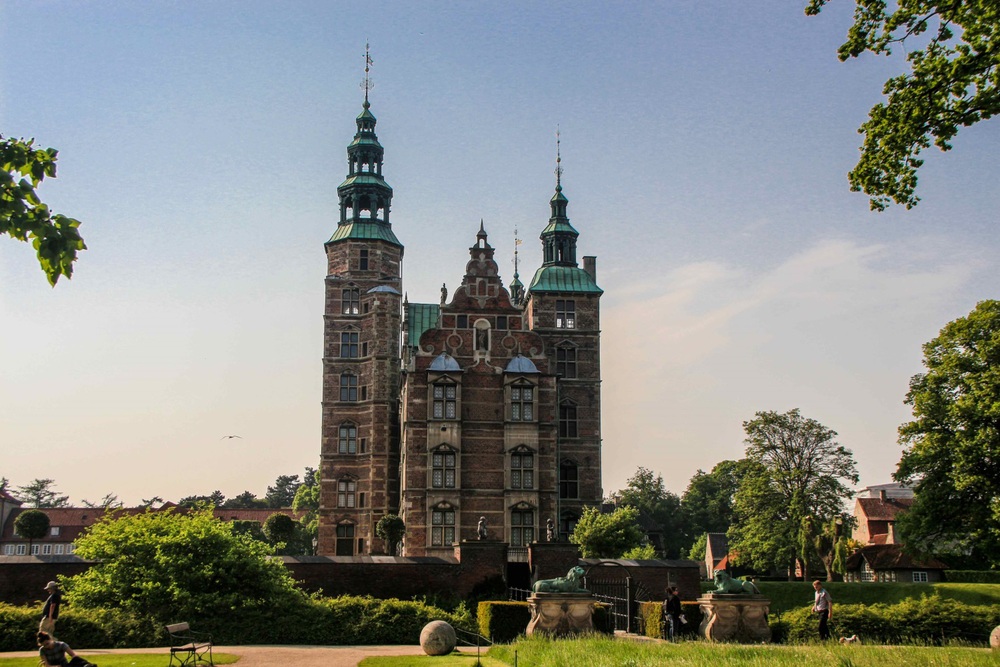 Дания, Копенхаген, дворец Rosenborg castle
