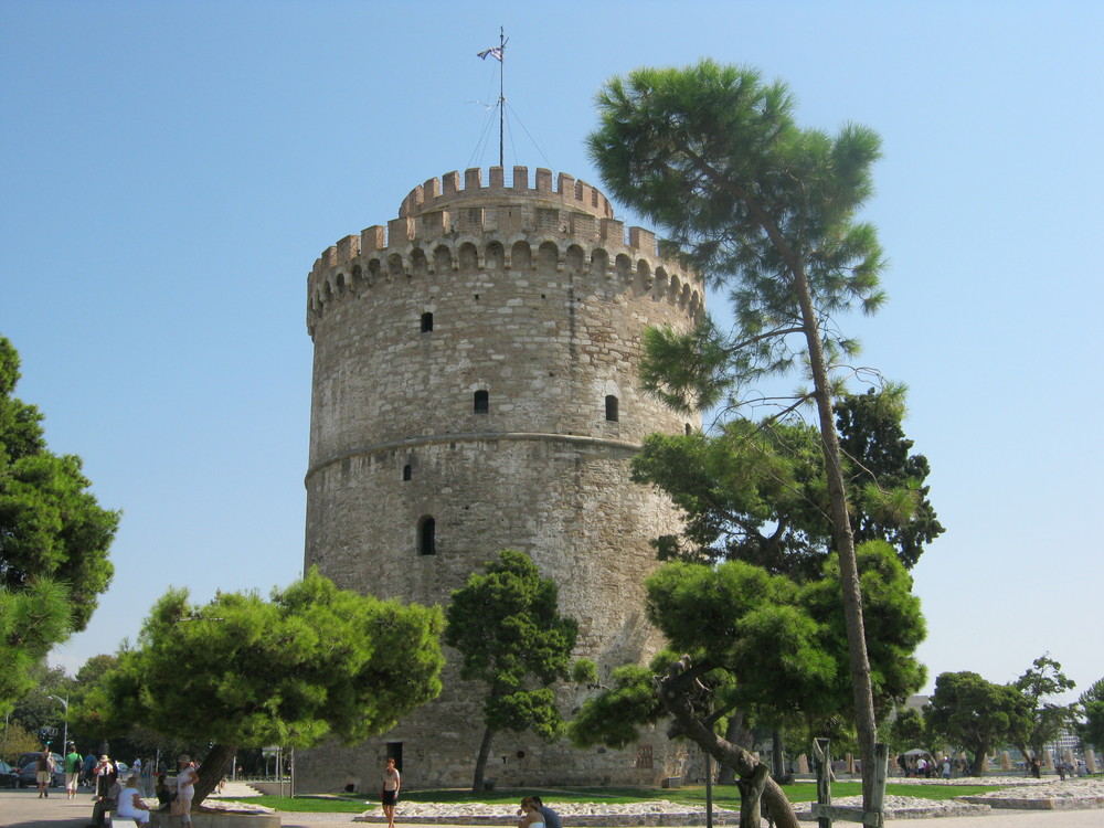 Гърция, Бялата кула в Солун
