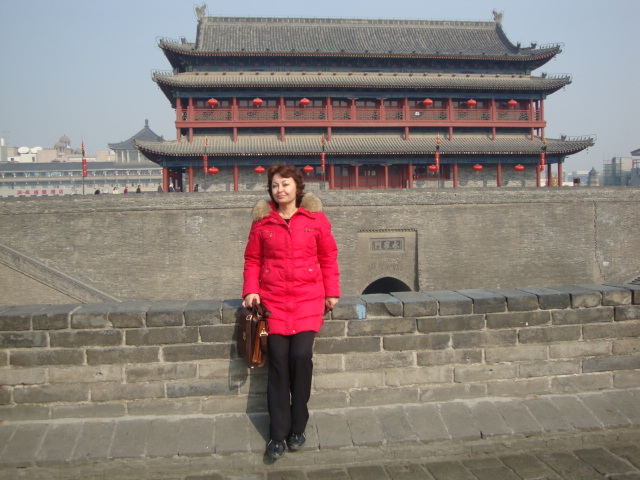 Китай, Сиан, Наблюдателната кула зад Уенчън
