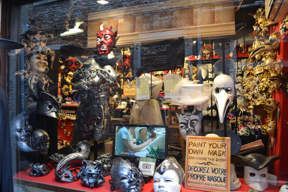 Венеция, Работилница за карнавални маски
