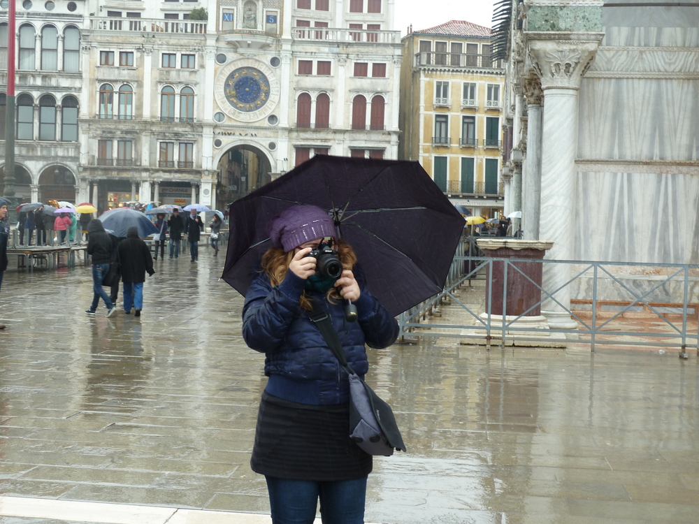 Венеция, с чадъра

