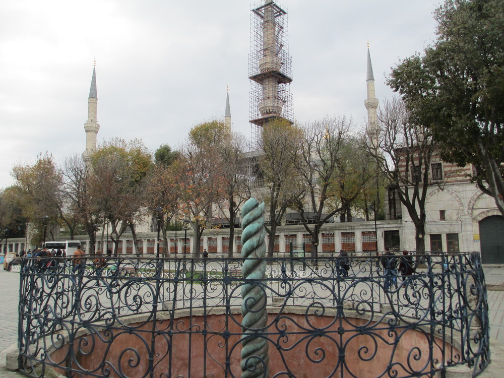 Истанбул, Пред Синята джамия
