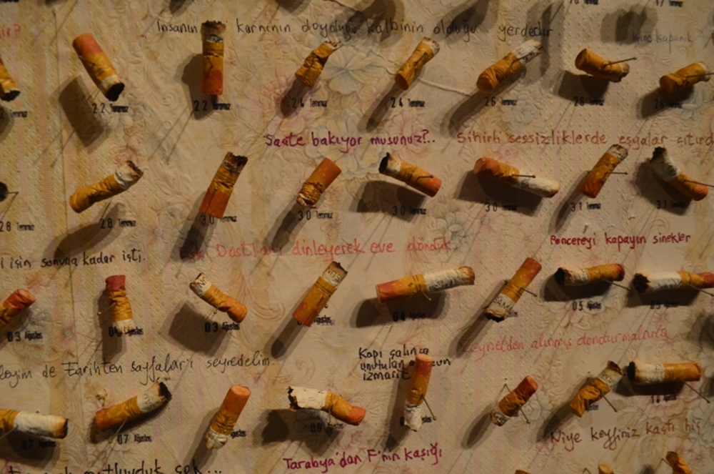 Истанбул, угарки от цигари
