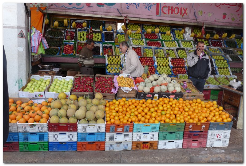 Мароко, Казабланка, сергия за плодове
