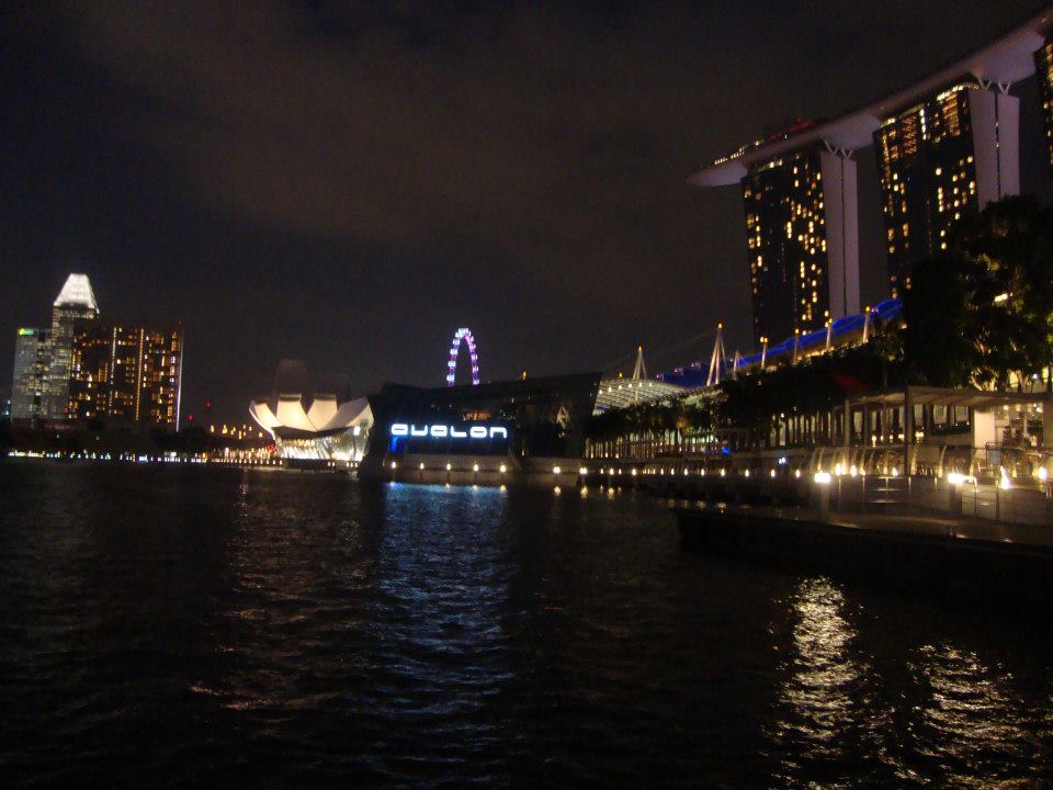 Сингапур, Заливът пред Марина Бей Сандс
