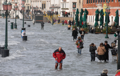 Наводнената Венеция