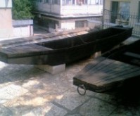 Пред Етнографския музей - Дунавски риболов и лодкостроене