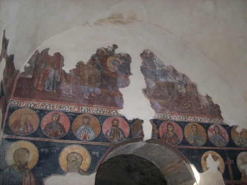 Стенописи в Асеновата крепост