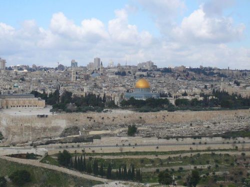 Йерусалим - изглед от хълма