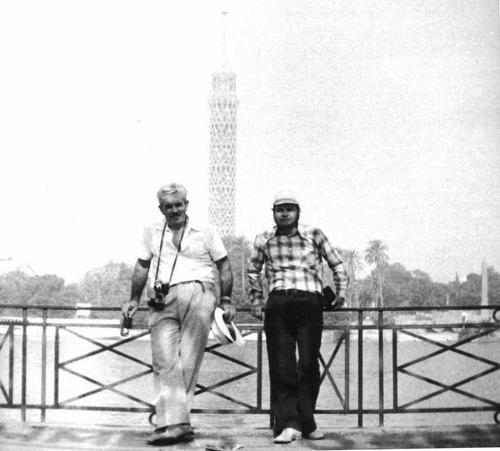 Река Нил и кулата в Кайро