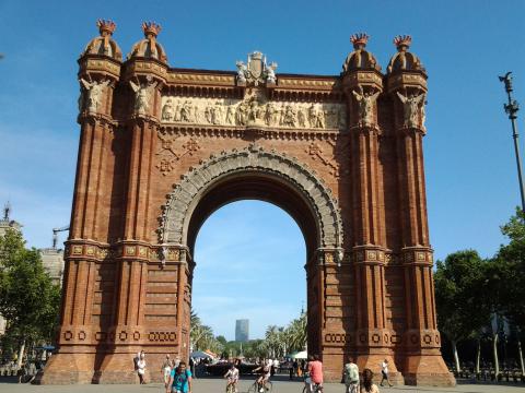 Барселона, Триумфалната арка