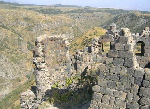 Останки от крепостния замък