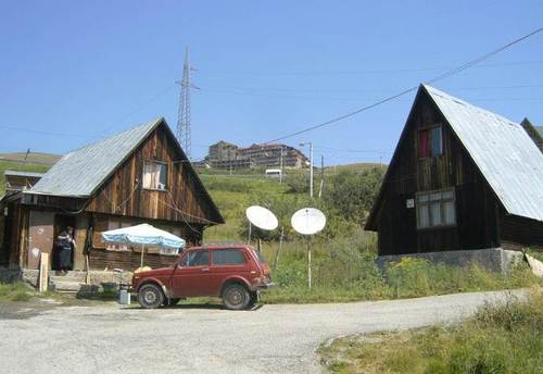 Високопланинското селище и ски-курорт Гудаури