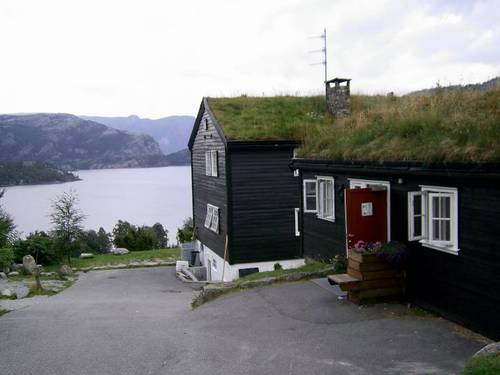 Къща в традиционен норвежки стил