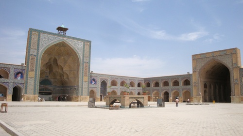 Иран, Исфахан, Петъчна джамия на Исфахан, Мукарнас