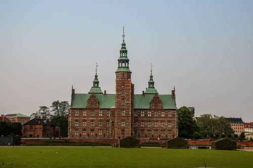 Дания, Копенхаген, дворец Rosenborg castle