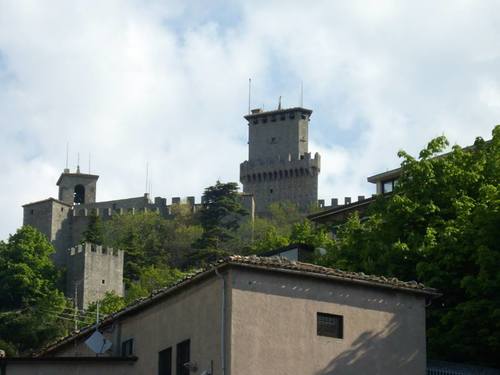 Сан Марино. Крепостта.